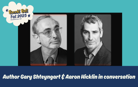 Author Gary Shteyngart & Aaron Hicklin in conversation