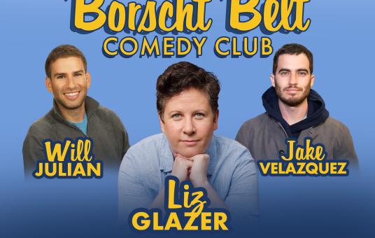 Comedy Night with Liz Glazer, Jake Velazquez, Will Julian